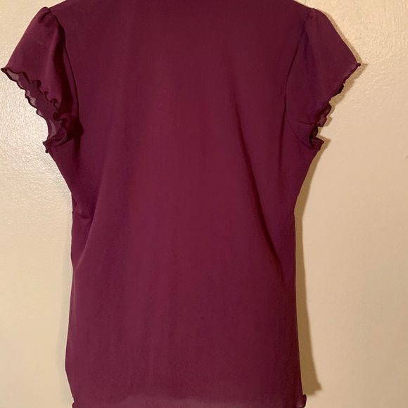 Plum color dress shirt - Picture 2 of 3